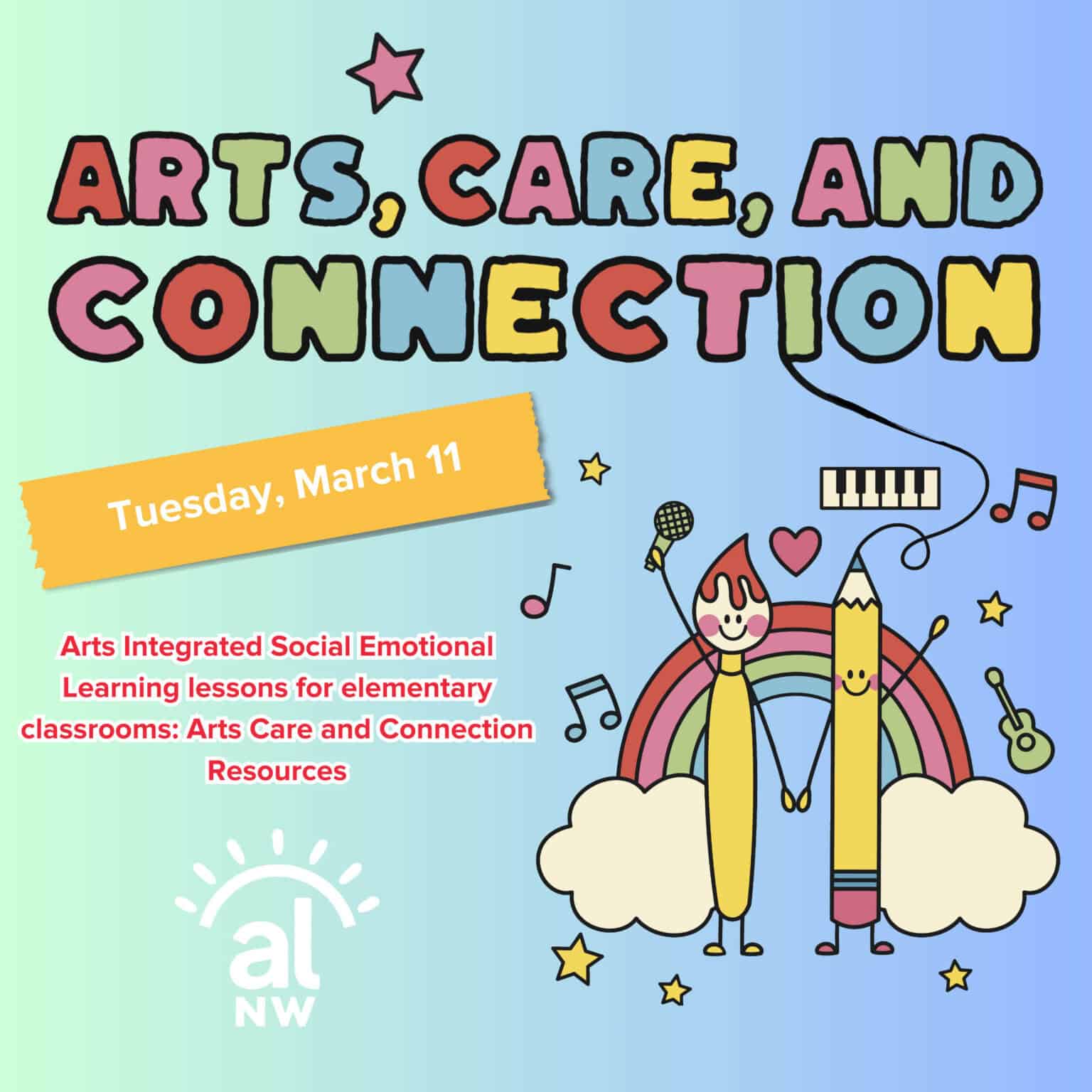 Arts, Care, and Connection OCT 11 - 6