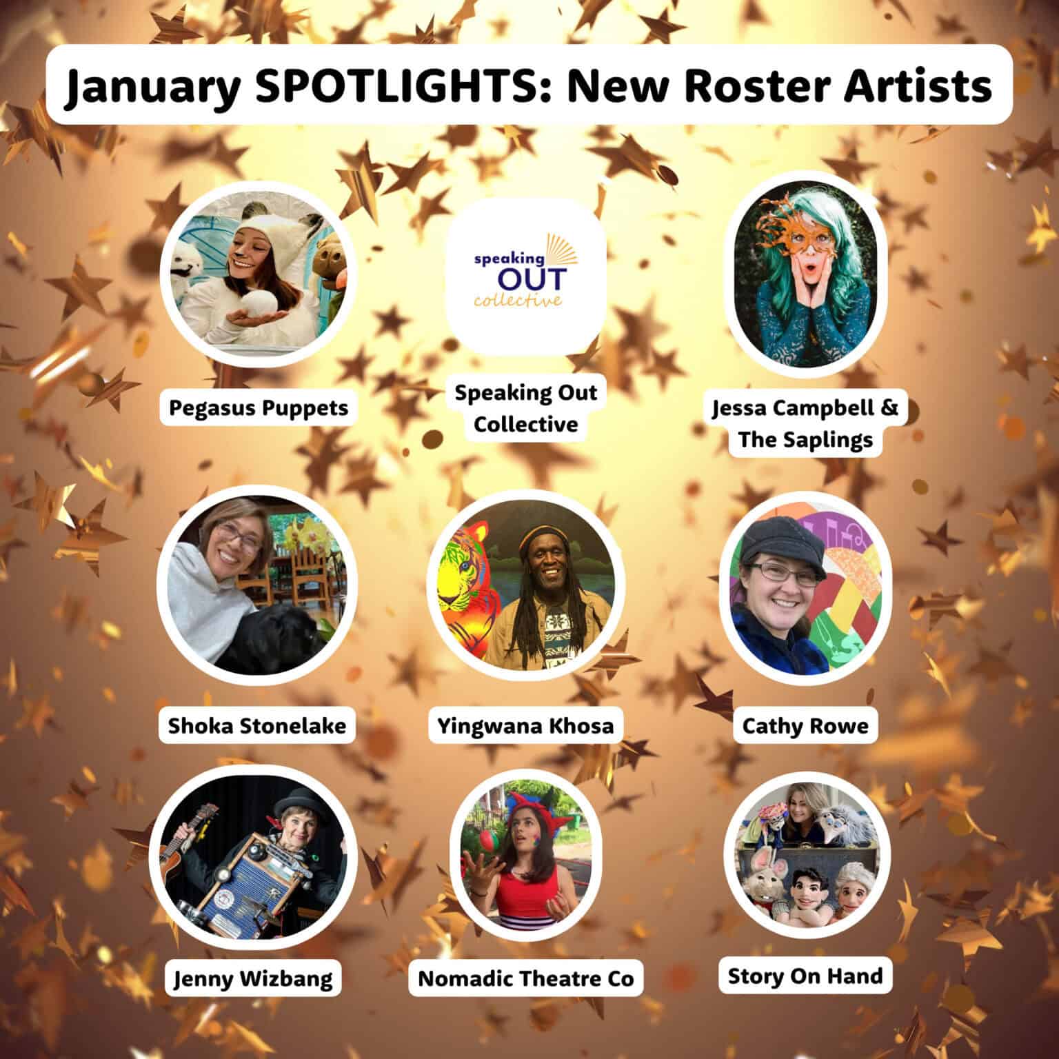 January 2025: New Roster Artists - 5