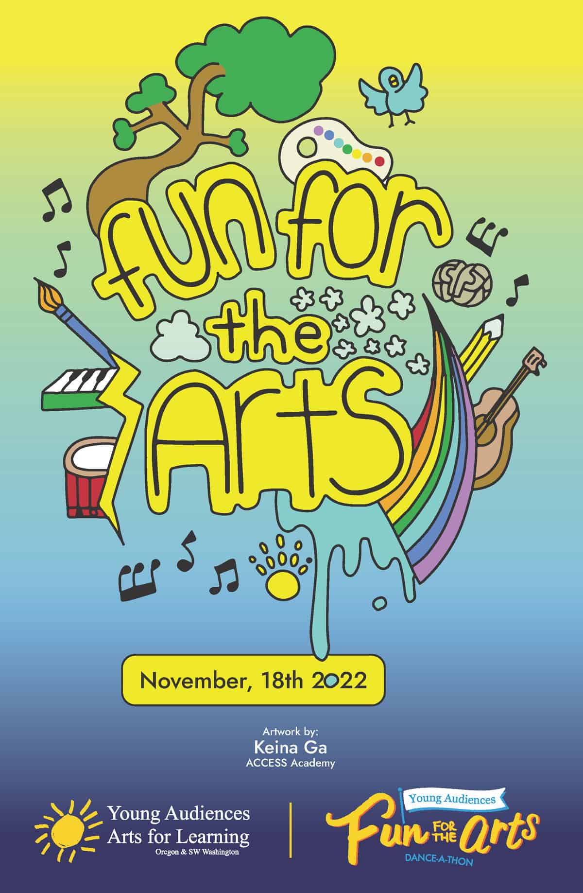 Fun for the Arts 2022 Poster