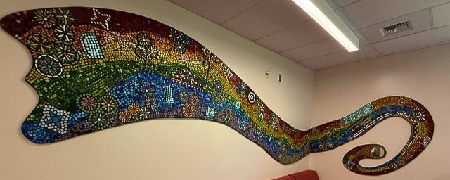 mosaic mural